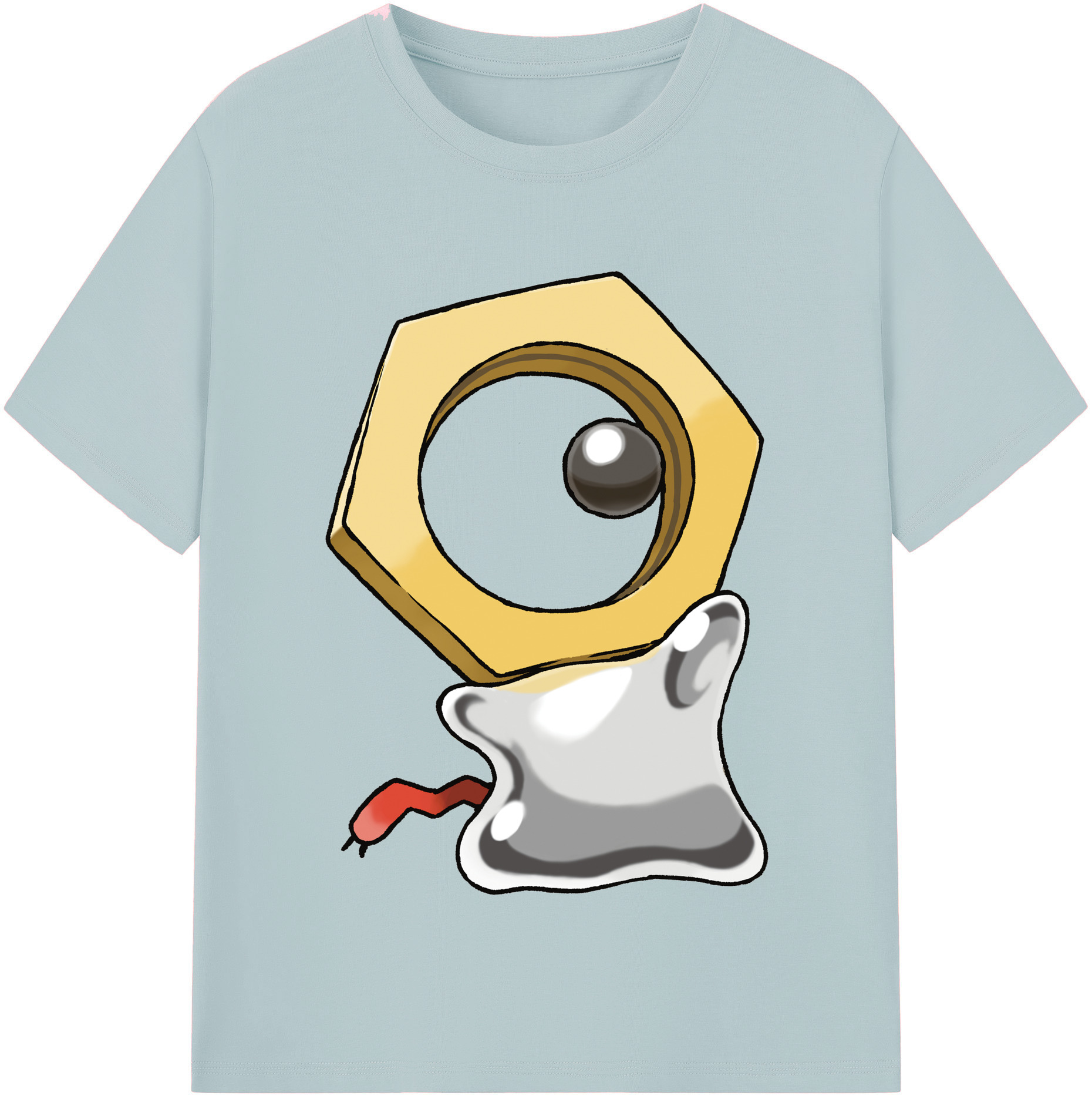 （画像用） ポケットモンスター Pokémon 綿100％半袖Tシャツ（フロントプリント）